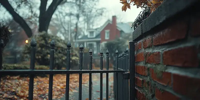 Alu Zäune aus Polen