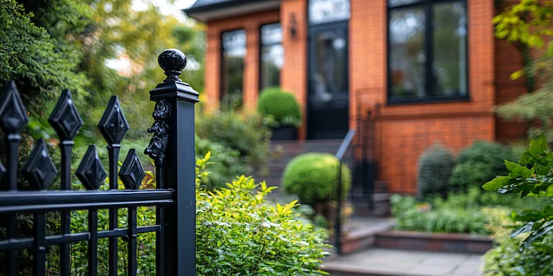 Polnische Gartenzäune