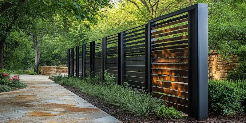 Design-Zäune aus Polen